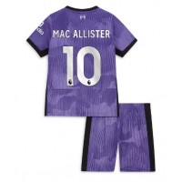Liverpool Alexis Mac Allister #10 Tredjedraktsett Barn 2023-24 Kortermet (+ Korte bukser)